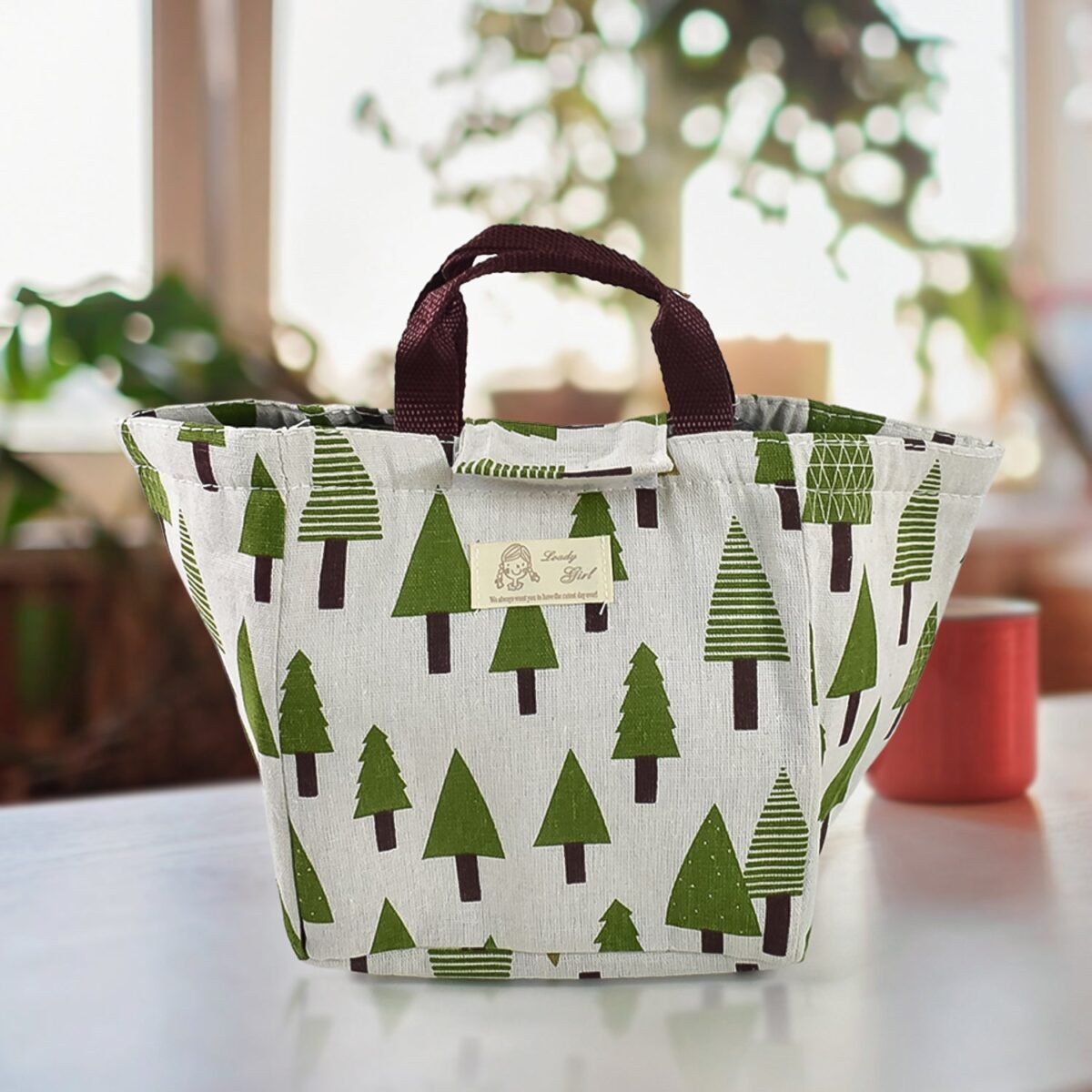 Multi-Purpose Travel Lunch Box Carrying Bag for Women, Men (1 Pc) - Image 1