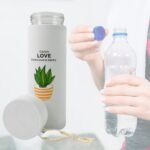 Outdoor sport Glass water bottle leakproof (450 ML) - Image 6