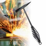 Welding Slag Removal Hammer with Coil Spring Handle | Heavy Duty Chipping Tool for Slag & Spatter Cleaning (1 Pc) - Image 9