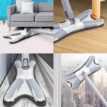 Adjustable 360° Flat Hand Mop: Floors, Walls, Ceilings (Easy Squeeze) - Image 5