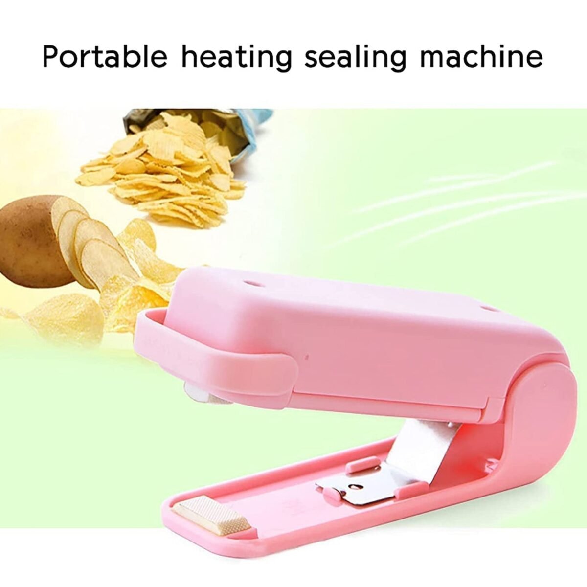 Mini Plastic Bag Sealer – Portable Heat Sealing Machine, Battery Operated (1 Pc) - Image 6