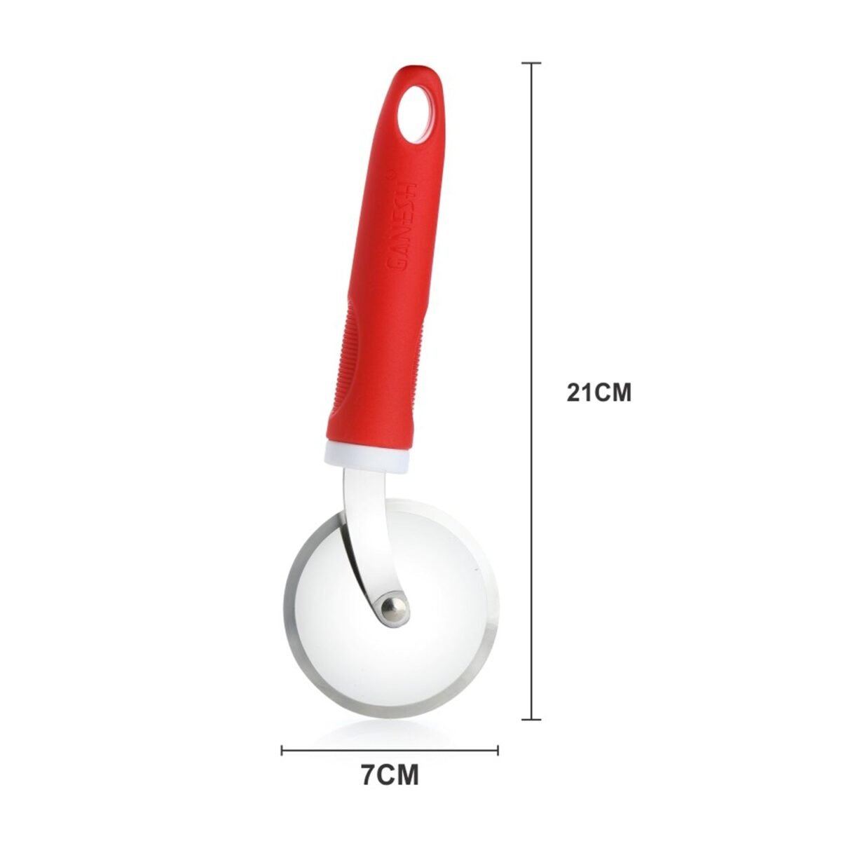 Ganesh GANESH PIZZA  /  PASTRY CUTTER Wheel Pizza Cutter  (Stainless Steel) - Image 7