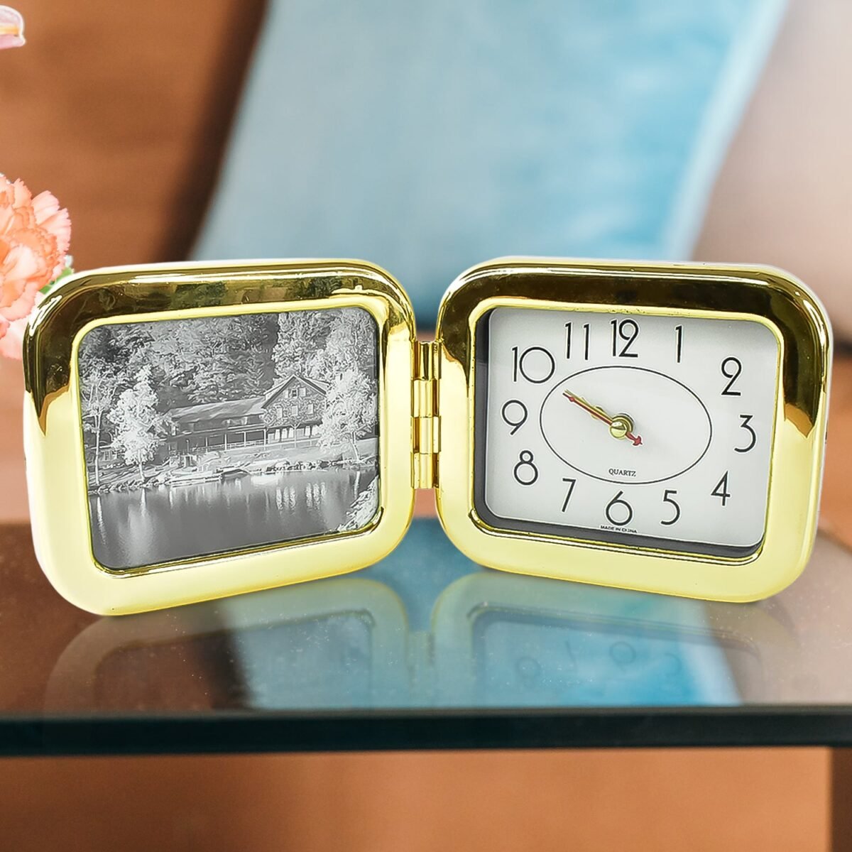 Portable Foldable Desk Clock – Space-Saving and Stylish (1 Pc) - Image 7