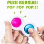 Simple Dimple Fidget Toy Mini Keychain - Image 6