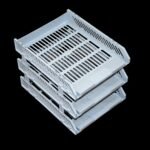 Multifunctional File Rack with Drawers: Desktop Storage for Office Supplies (4/3 Layers) - Image 4