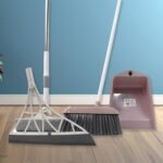 Dustpan, Kitchen Wiper, Window Cleaning Squeegee Tool & Broom Brush (4 Pcs Combo) - Image 3