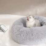 Small Round Dog Beds for Small Dogs and Cats (1 Pc) - Image 4