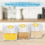 Airtight Refrigerator Storage Bags Food Storage Bag (25x21 Cm / 1 Pc) - Image 4