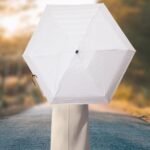 3-Fold Sun & Rain Protective Solid Foldable Umbrella (1 Pc) - Image 4