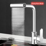 360° Rotating Waterfall Kitchen Faucet – Touch & Swivel Sink Extender (4 In 1 ) - Image 6