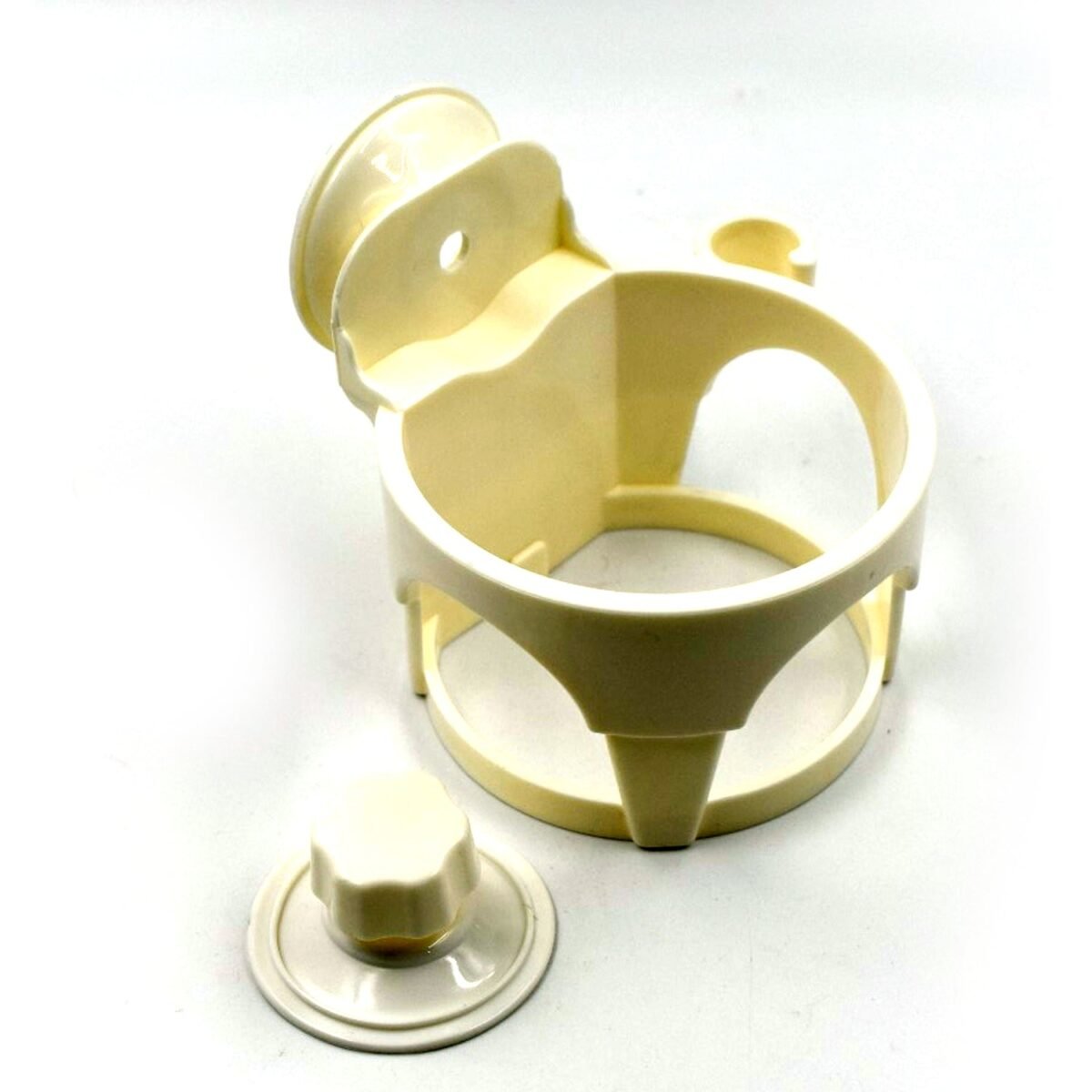 Hair Dryer Holder with Suction - Wall-Mount Bathroom Organizer for Women & Girls - Image 6