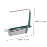 Expandable Kitchen Drying Basket Rack for Kitchen Use (1 Pc) - Image 5