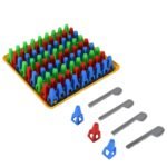 Plastic Color Crush Game Board, A Puzzle Game, Challenge's Educational Board Game's, Game for Kids & Adults, Birthday Gift (1 Set)