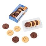 Biscuit-Shaped Erasers | Fun Rubber Stationery for Kids | Creative Birthday Gift Toy (6 Pcs Set) - Image 4
