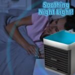 Mini Portable Air Cooler with LED Light & Water Fill - Image 10