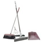 Dustpan, Kitchen Wiper, Window Cleaning Squeegee Tool & Broom Brush (4 Pcs Combo) - Image 5