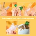 3-in-1 Multifunctional Cleaning Brush Set – Mini Bottle, Cup & Lid Cleaner (1 Pc) - Image 5