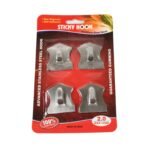 Self-Adhesive Stainless Hooks – Waterproof for Robes, Coats & Towels - Image 3