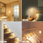 8 LED Night Lights With USB Charging & Double-Sided Adhesive Pads (1 Pc) - Image 4