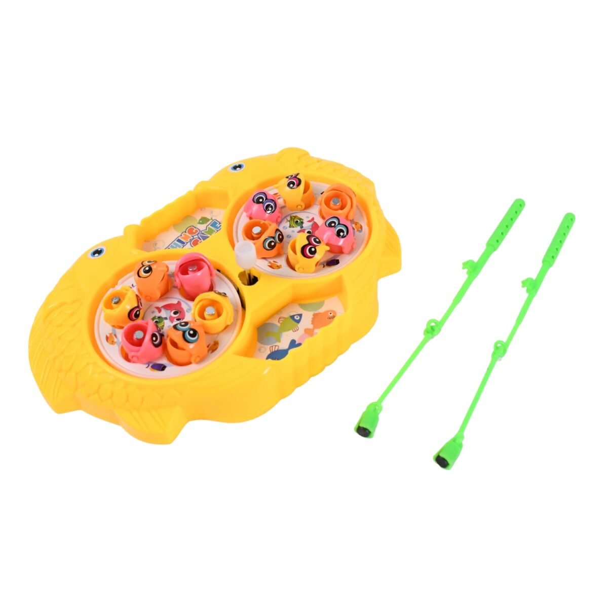 Fishing Game for Kids, Include 12 Pieces Fishes and 2 Fishing Rod, (1 Set) - Image 5