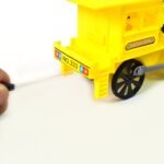 Pull and Go Train with Light Plastic String Pull Back Train (1 Pc / Mix Color) - Image 7