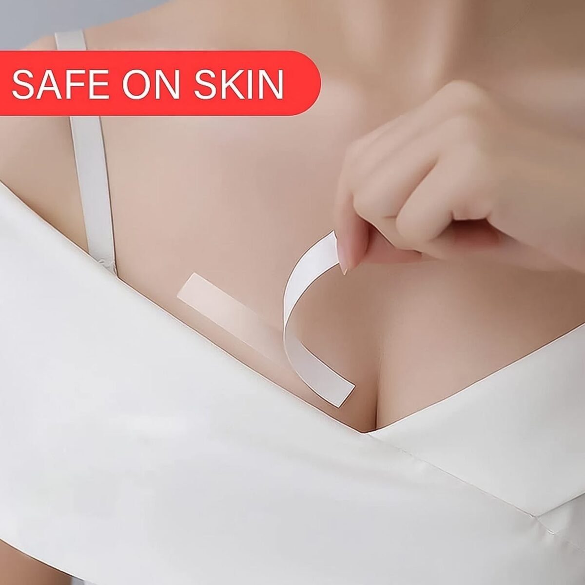 Waterproof Anti-Skid Transparent Medical Tape for Lingerie (10 Pcs Set) - Image 4