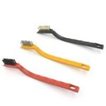 Mini Wire Brush Set - Brass, Nylon, Steel for Cleaning & Rust Removal (3 Pcs Set) - Image 14