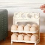 Plastic Foldable Egg Tray | 24 Grid Egg Storage Box (1 Pc) - Image 3