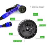 50 Ft Expandable Hose Pipe Nozzle For Garden Wash Car Bike With Spray Gun - Image 6