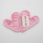 Heart Shape Plastic Hair Cutting Scissors (1 Pc / With Card Packing) - Image 7
