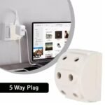 5-Way 2 Pin Multi-Plug Socket / Converter (1 Pc) - Image 6