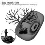 Deer Shaped Jewellery Display Holder Earring Necklace Holder Organiser (1Pc Only) - Image 7
