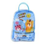 Stationery Kit for Kids - Stationery Set, Includes Wooden Pencil, Sharpener, Pencil and Eraser Set, Birthday Return Gift for Kids, Boys, Girls, 2 Pencil, 1 Scale, 1 Notebook,1 Sharpener, 1 Eraser & With Zip Bag (6 Pcs Set) - Image 4