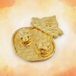 Kalash Shape Rakasha Bandhan Special Puja Thali (1 Pc) - Image 4