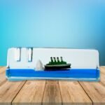 Car Interior Dashboard Decoration Floating Water Cruiser Ship (1 Pc) - Image 3