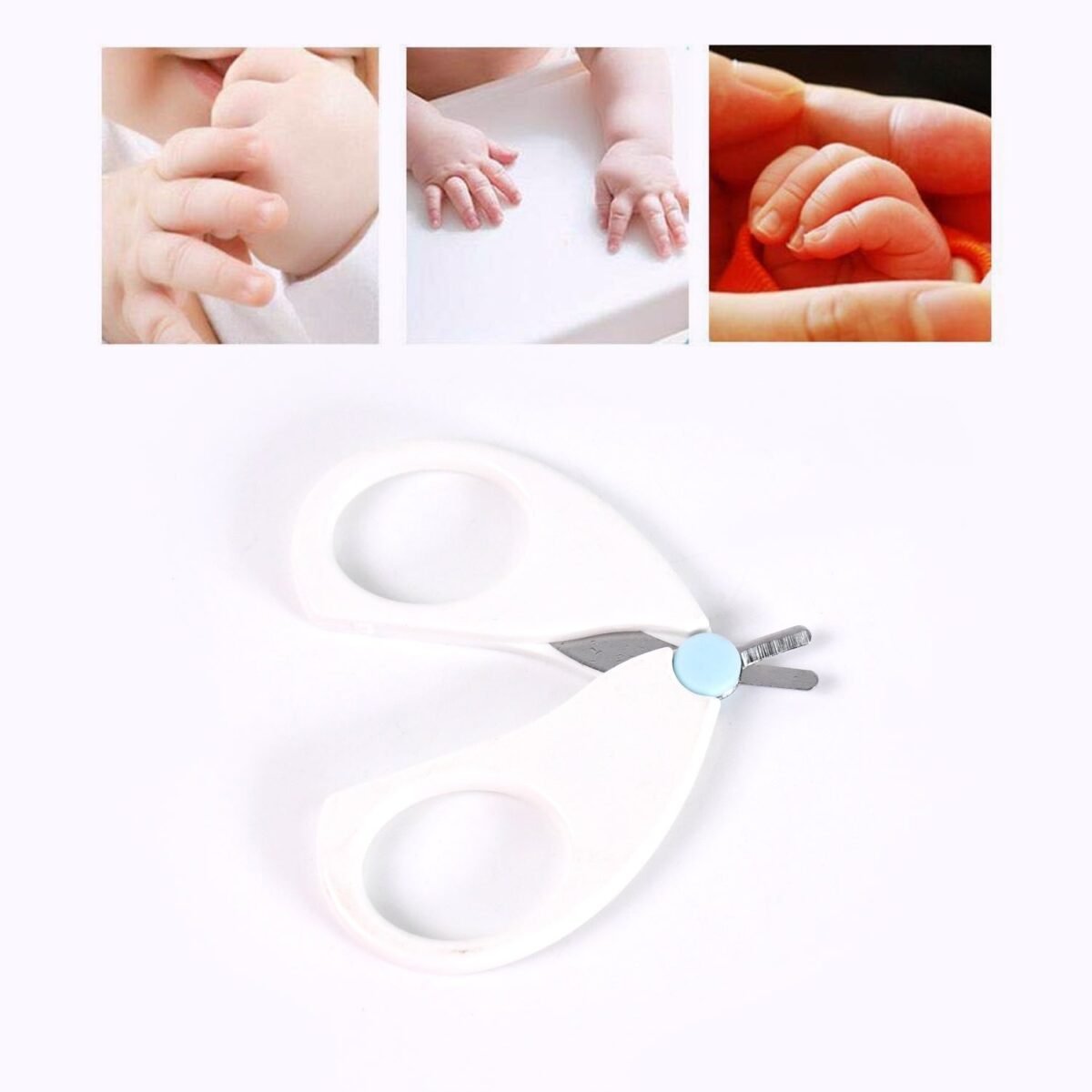 Baby Safety Nail Cutter Scissors for Safe Nail Clipping (1 Pc) - Image 6
