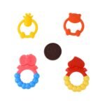Silicone Baby Teething Toys (1 Pc / Mix Design) - Image 5