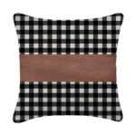 Pillow Covers, Leather & Cotton Cushion Covers (15 × 15 Inch / 1 Pair / 2 Pc) - Image 5