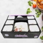 Hector High Quality Dinning Dinner / Pudding Set (9 Pcs set) - Image 4