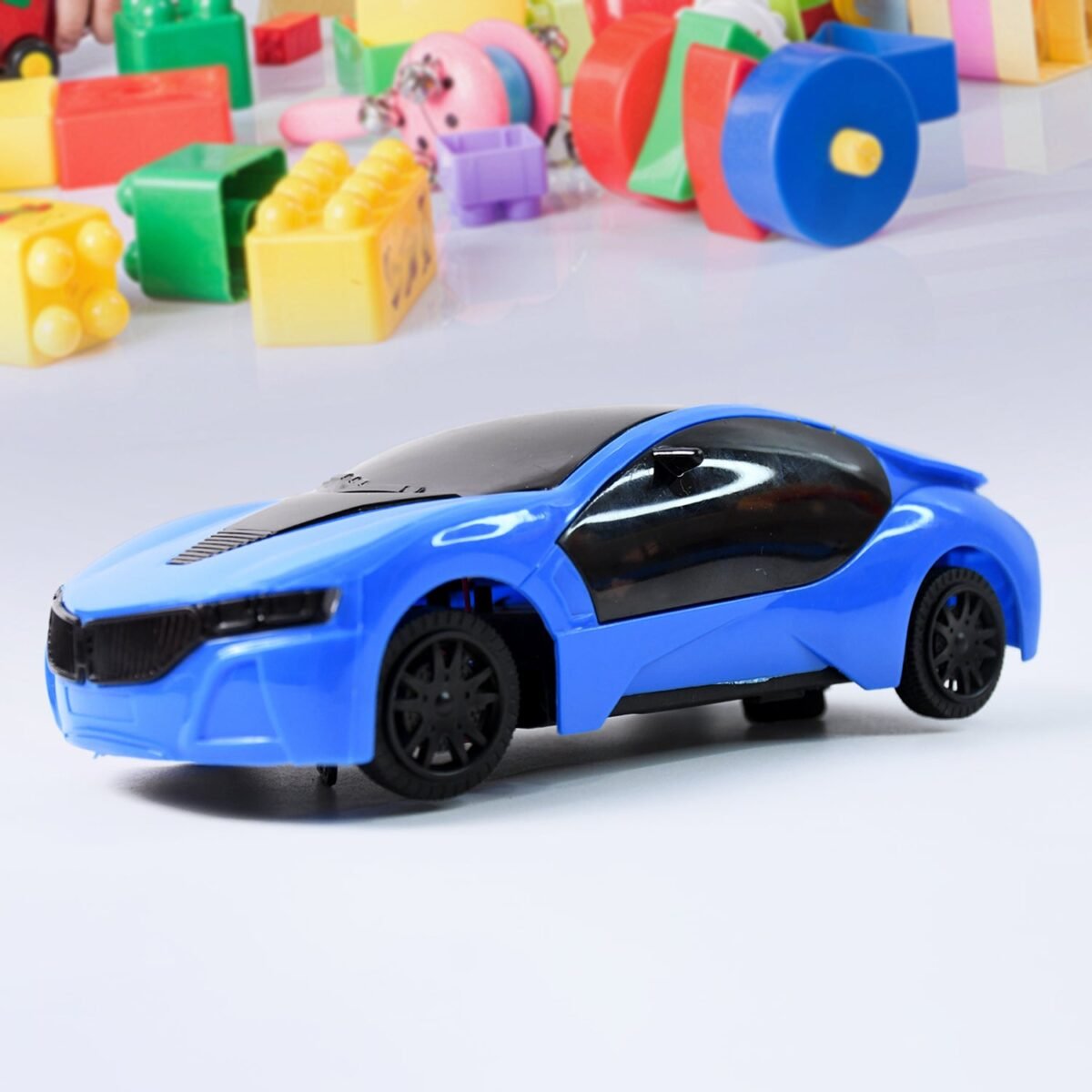 Remote Control Fast Modern Racing Car 3D Light with Go Forward And Backward - Image 6