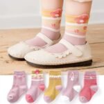 Socks Breathable Thickened Classic Simple Soft Skin Friendly For Kids - Image 4