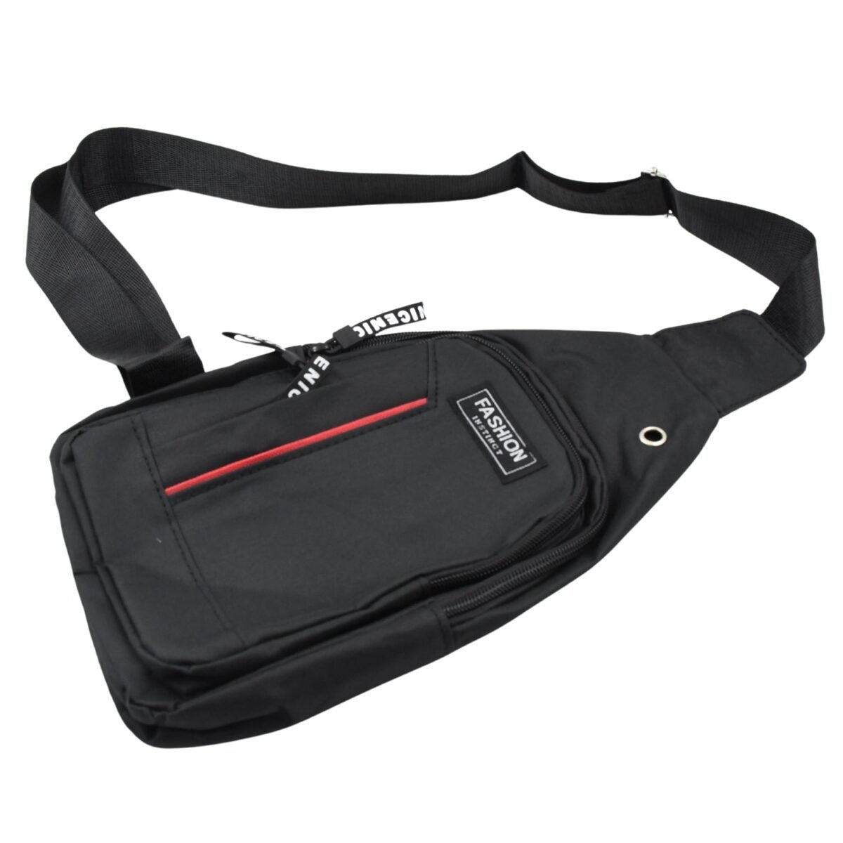 Waterproof Anti-Theft Crossbody Fanny Pack – (1 Pc, Black & Grey) - Image 4