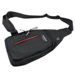 Waterproof Anti-Theft Crossbody Fanny Pack – (1 Pc, Black & Grey) - Image 4