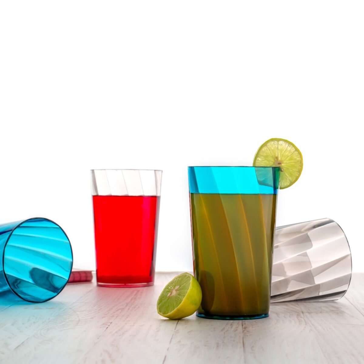 Premium 300ml Transparent Glass Set for Water, Juice & Cocktails (Set of 6) - Image 7