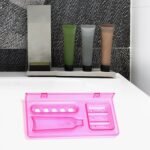 3-in-1 Glass Soap Dish for Bathroom Ware by Pure Source India