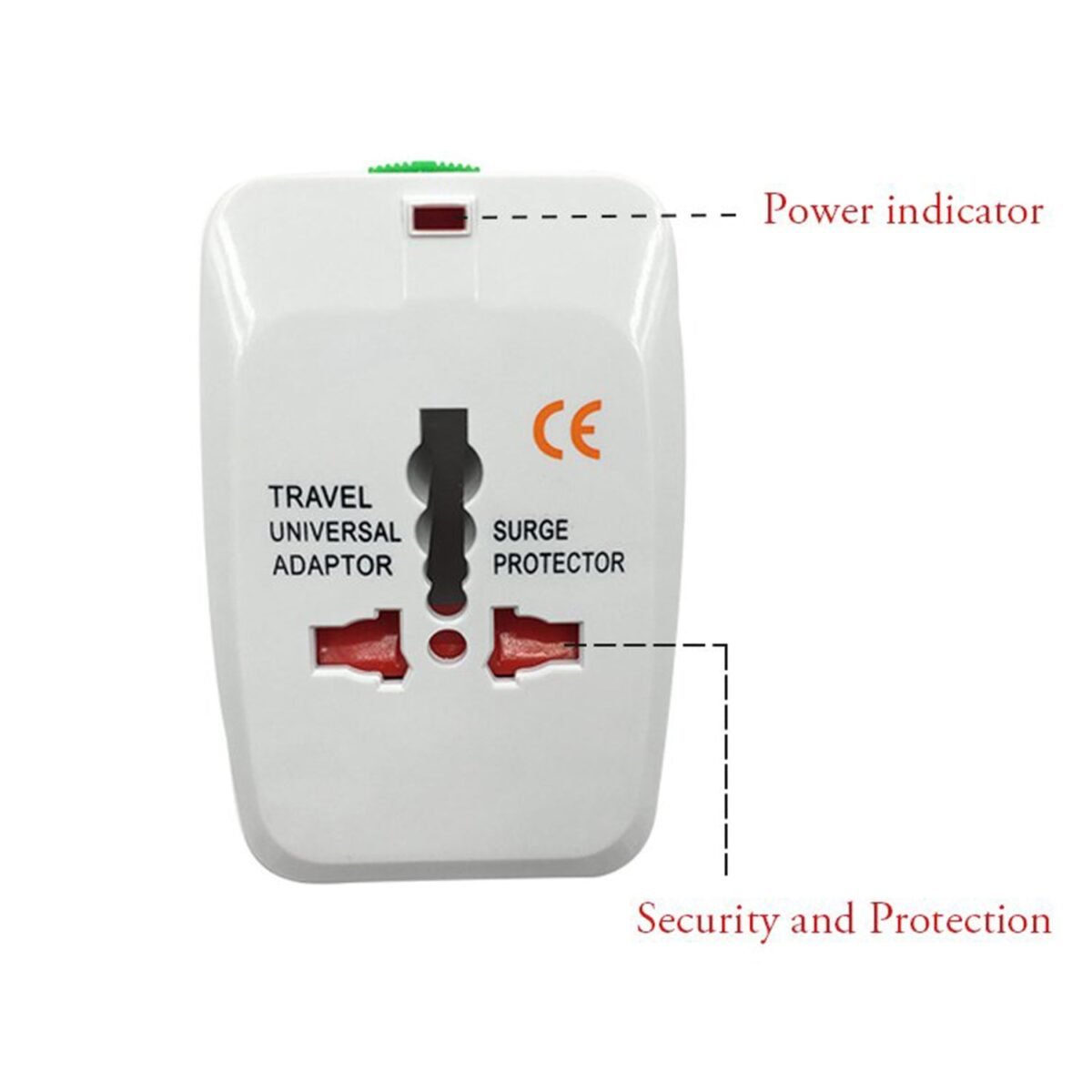 All-in-One Universal Worldwide Travelling AC Adaptor Plug (AU / UK / US / EU) International Power Charger Electric USB Power Plug Socket Adapter Converter (1 Pc) - Image 5