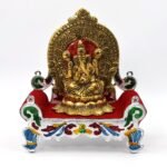 Bal Gopal Sihasan Throne - Large Decorative Stand for Home Temple Deity Display - Image 9
