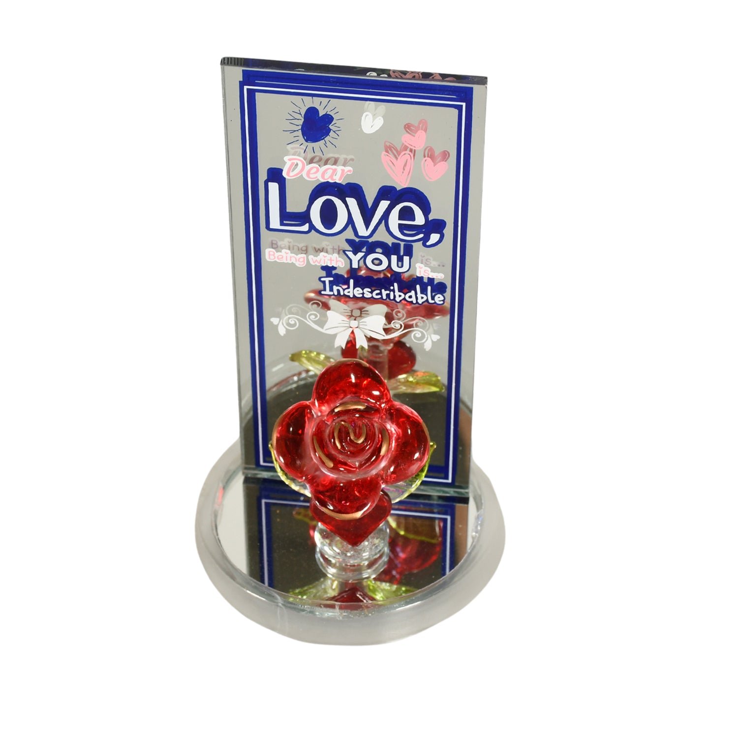 05_b1bdcb21-1c55-4a5a-9f6c-fa0433b9ad4b.jpg Lovely Rose Showpiece – Romantic Gift Set for All Occasions (1 Pc) - Image 1