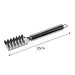 Stainless Steel Fish Scale Remover Scraper – Sawtooth Kitchen Tool - Image 7