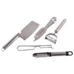 Multifunctional peeler, grater, fruit peeler, kitchen household gadget set (5 Pc Set) - Image 5